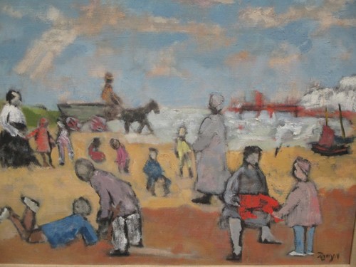 Lot 210 - Conrad Romyn (British 1915-?), Figures on a...