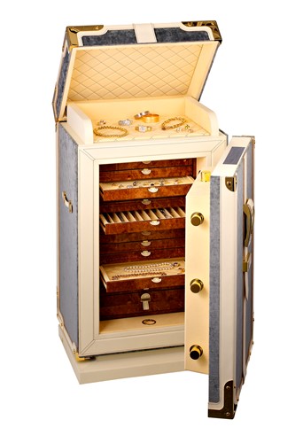 Lot 214 - Döttling 'Pauline' - A luxury compact hand made free-standing safe