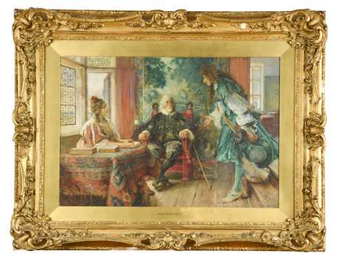 Lot 104 - Edgar Bundy, ARA (British, 1862-1922)