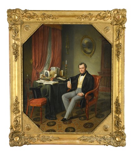 Lot 69 - Attributed to Alexandre Clausel (French, 1802-1884)