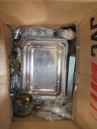 Lot 175 - Four plated serving tureens with covers, a...