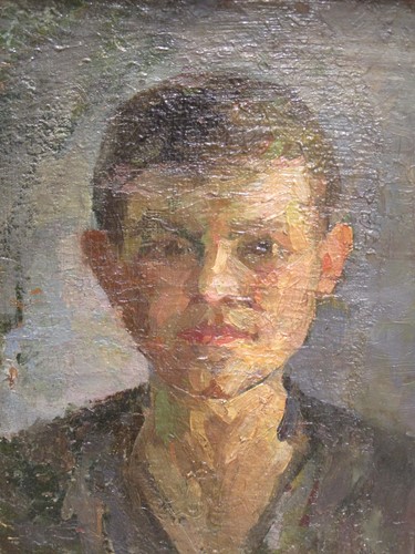 Lot 242 - Russian school, 1940, signed 'Л А Лоромнпкоб'...