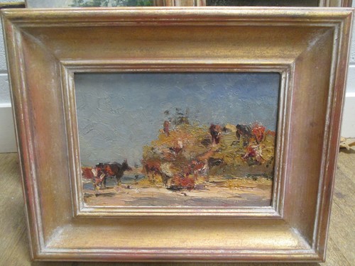 Lot 240 - Russian School, 20th century, hay stackers,...