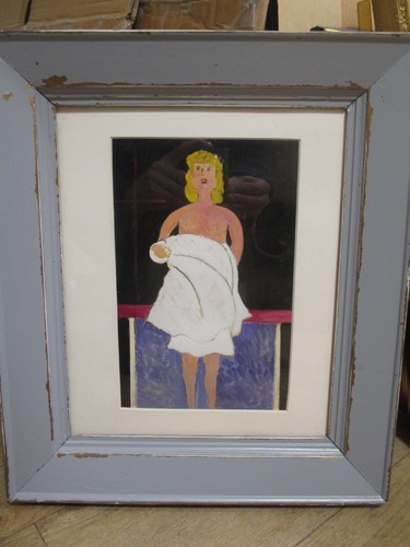 Lot 217 - Edward Rogers, Nude with baby no.2, 1956, oil...