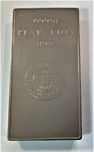 Lot 273 - SEMPI - A 1000g silver ingot