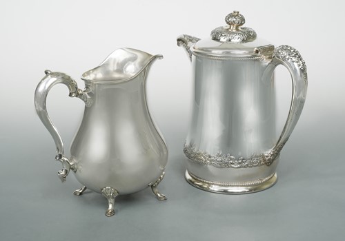Lot 196 - Two American early 20th century silver plated...