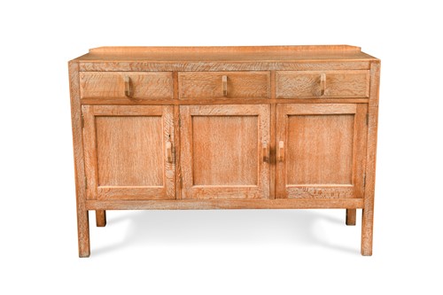 Lot 159 - A Heal's limed oak sideboard