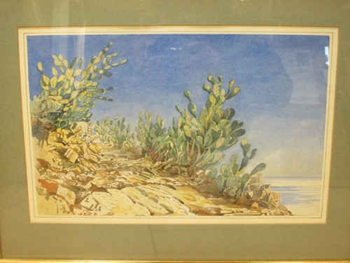 Lot 294 - Augustus J.C. Hare, Prickly pears in Taormina,...