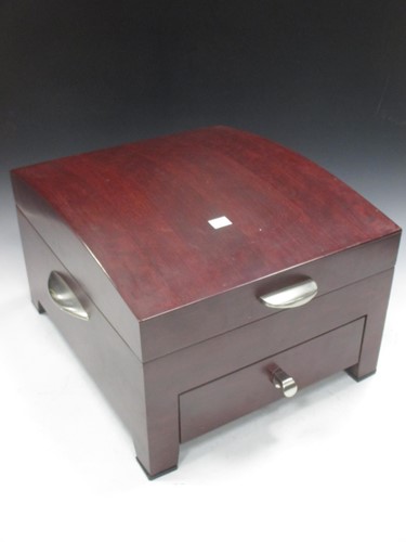 Lot 155 - An electric portable wine cooler