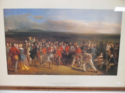 Lot 356 - A selection of four golfing prints (4)