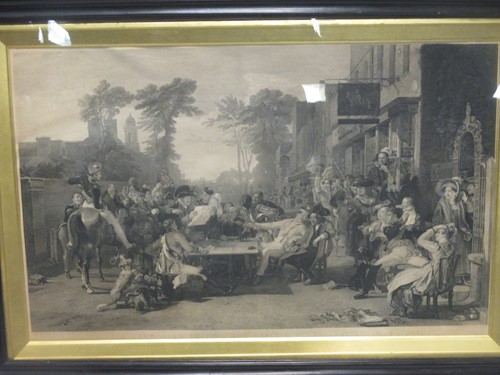 Lot 374 - A collection of three large prints, including...