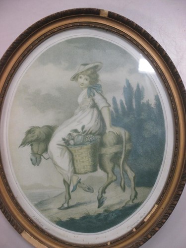 Lot 378 - After George Morland, a pair of coloured...