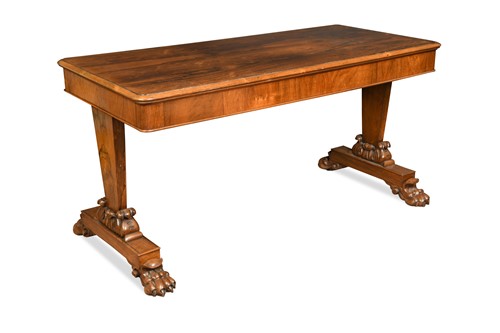 Lot 313 - A Regency rosewood centre table