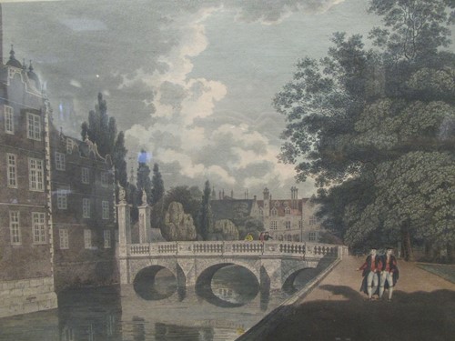 Lot 334 - A 19th century coloured engraving of St John's...