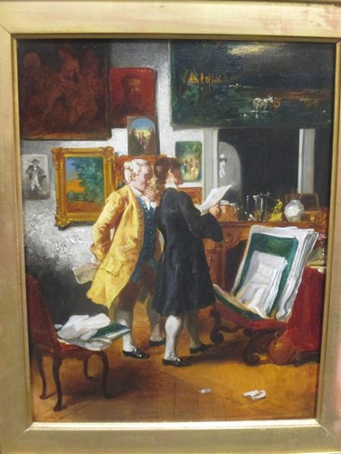 Lot 400 - After Meissonier (French School), admiring...