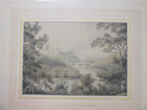 Lot 337 - English School c.1800, View towards Richmond...