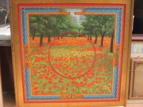 Lot 314 - Contemporary School Red Circle titled to the...