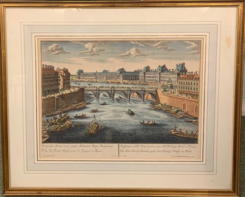 Lot 246 - Johan Balthasar Probst (1673-1748), Vue du...