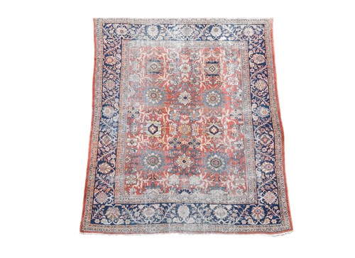 Lot 196 - A Heriz carpet, circa 1920