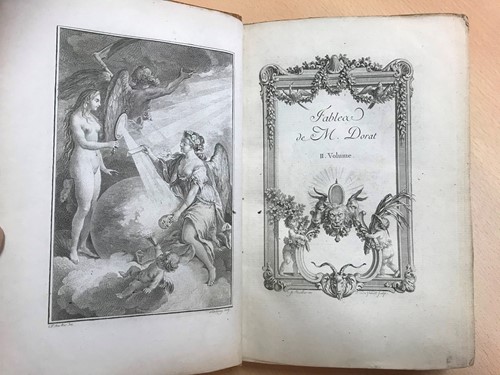 Lot 186 - Literature, various. DORAT (Claude Joseph)