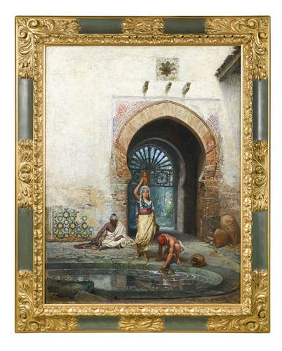 Lot 85 - José Navarro Lloréns (Spanish, 1867-1923)