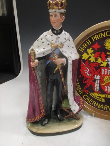 Lot 30 - A Royal Doulton bust of Prince Charles, 28cm...