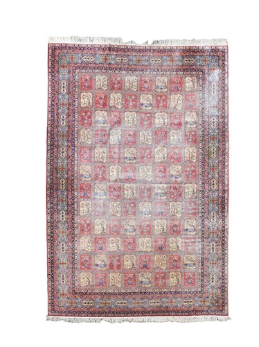 Lot 201 - A Tabriz 'Garden Design' carpet