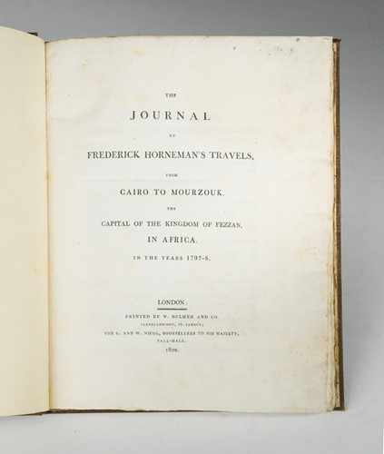 Lot 215 - HORNEMANN (Friedrich Konrad)