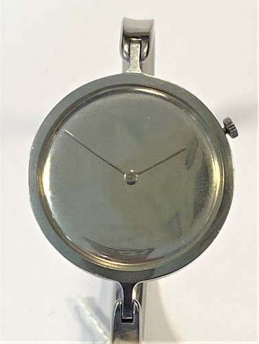 Lot 237 - Chopard for Georg Jenson - A lady's 'Vivianna' stainless steel bangle watch