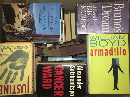 Lot 429 - Modern fiction including some first editions.