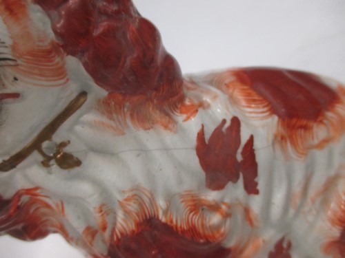 Lot 12 - Four small size pairs of Staffordshire dogs...