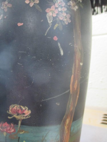 Lot 49 - A Kittinger painted Japanese style composite...