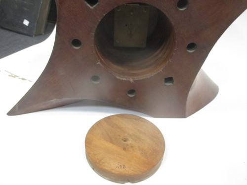 Lot 31 - An early 20th century propellor boss clock by...