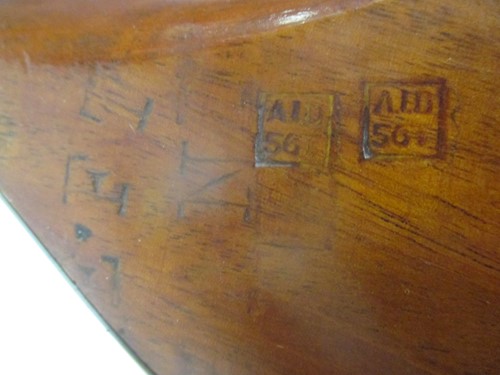 Lot 31 - An early 20th century propellor boss clock by...