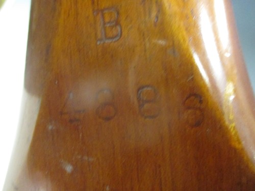 Lot 31 - An early 20th century propellor boss clock by...