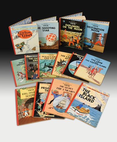 Lot 426 - [REMI (Georges)], "HERGE". The Adventures of Tintin.