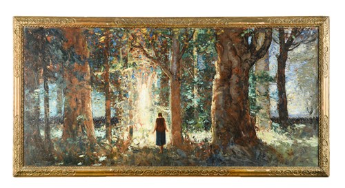 Lot 128 - Tom Edwin Mostyn, ROI, RWA, RCA (British, 1864-1930)