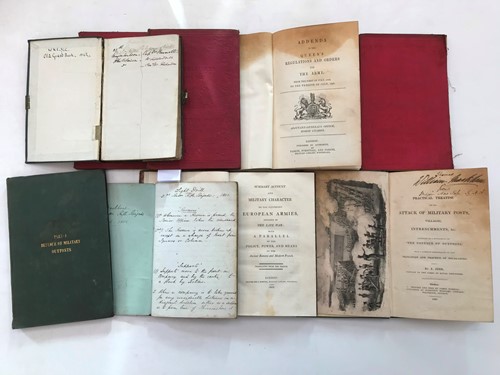Lot 295 - British Army regulations, orders and drills, 19th century.