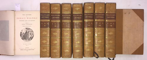 Lot 297 - WALPOLE (Horace)