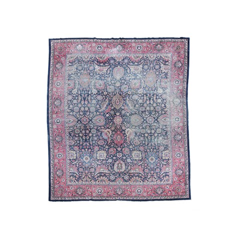 Lot 180 - A Tabriz carpet, circa 1920