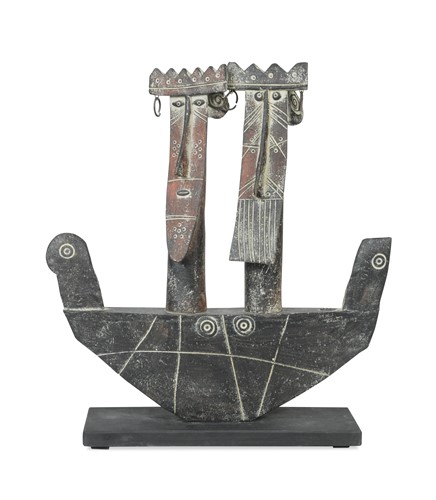 Lot 33 - John Maltby (British, 1936-2020), Royal Barge, 2007