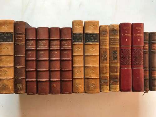 Lot 268 - French literature, bindings.