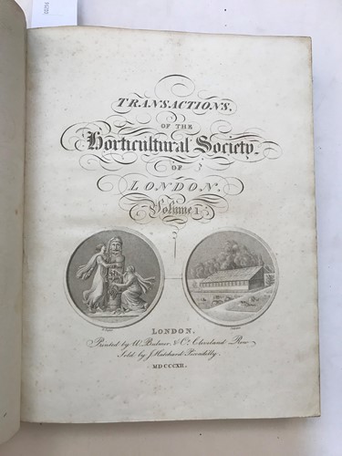 Lot 246 - Horticultural Society of London.