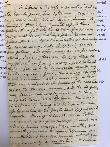Lot 249 - James George SEMPLE LISLE (1759-1815) Scottish adventurer and confidence trickster.