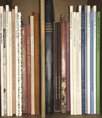 Lot 397 - Private press.
