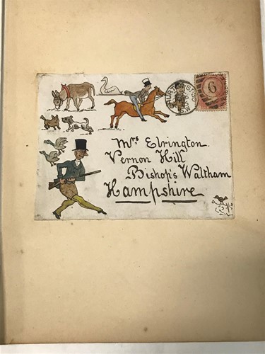 Lot 259 - 19th Century Postal Art.