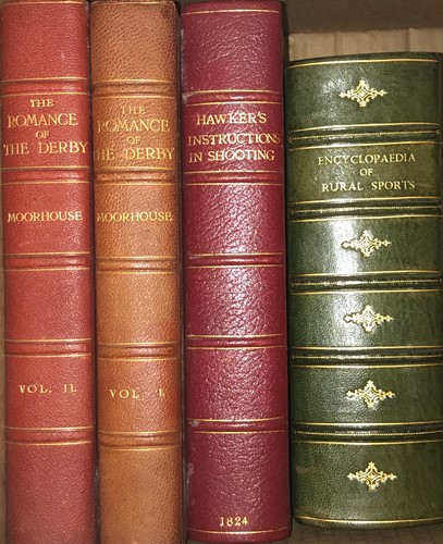 Lot 260 - Sporting and equestrian, including bindings.