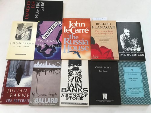 Lot 434 - Modern fiction - proof copies.