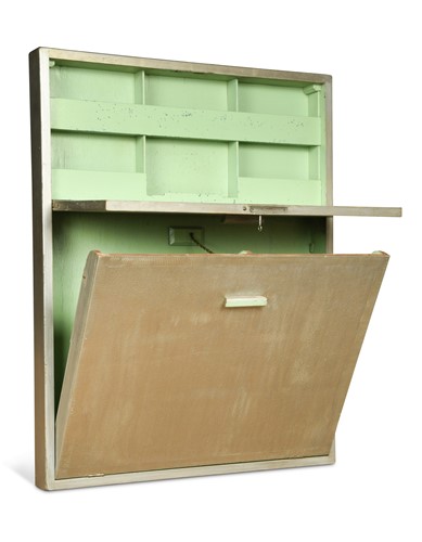 Lot 160 - A Rowley Gallery wall-mounted bureau, circa 1930
