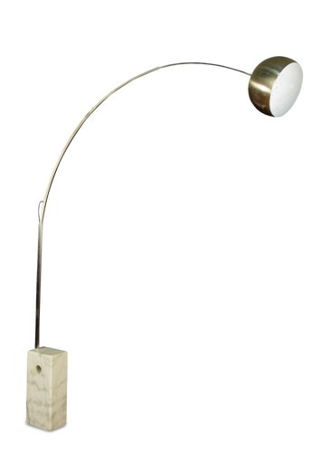 Lot 205 - An Arco floor lamp after the original 1962 design by Achille Castiglioni and Pier Giacomo Castiglioni